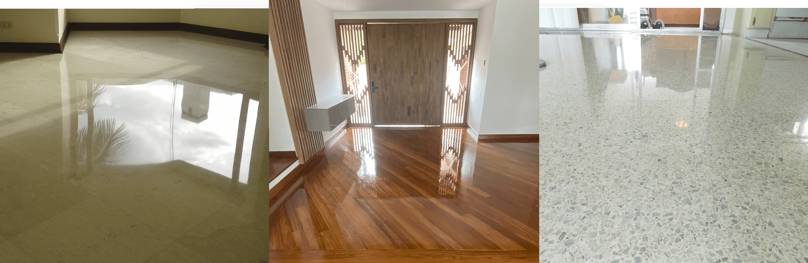 Pulido de Pisos de Madera Marmol y Granito